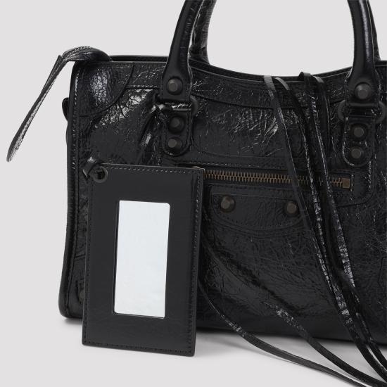 26FW 발렌시아가 르 시티 백 스몰 865762 2ACFH 1000 BLACK - BALENCIAGA