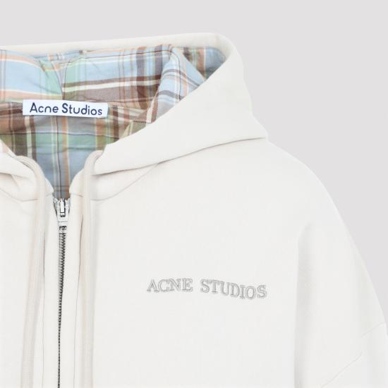 26FW 아크네 스튜디오 후드 티셔츠 AI0191 COW PEBBLE BEIGE - ACNE STUDIOS