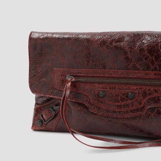 26FW 발렌시아가 르 시티 클러치 873386 2ABEK 6154 BERRY RED - BALENCIAGA