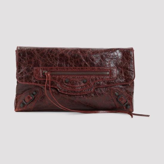 26FW 발렌시아가 르 시티 클러치 873386 2ABEK 6154 BERRY RED - BALENCIAGA