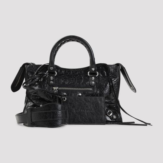 26FW 발렌시아가 르 시티 백 스몰 865762 2ACLR 1000 BLACK - BALENCIAGA