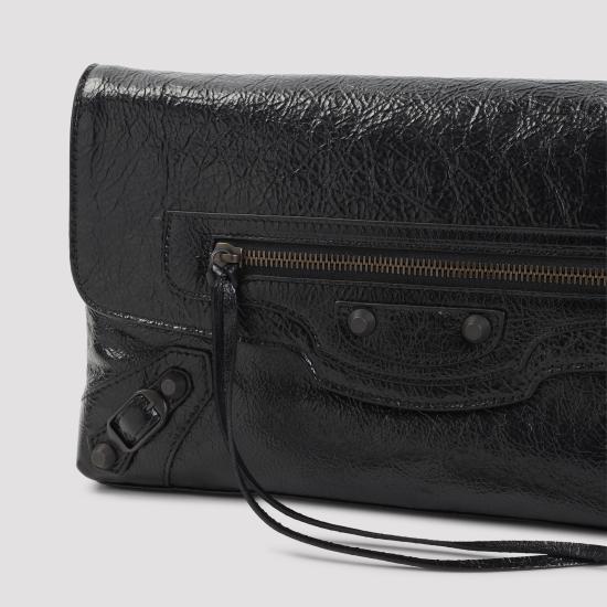 26FW 발렌시아가 르 시티 클러치 873386 2ABEK 1000 BLACK - BALENCIAGA