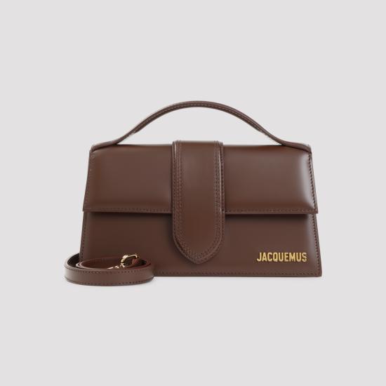 26FW 자크뮈스 라지 밤비노 크로스바디 플랩 백 BAW00007BC01A01 850 BROWN - JACQUEMUS