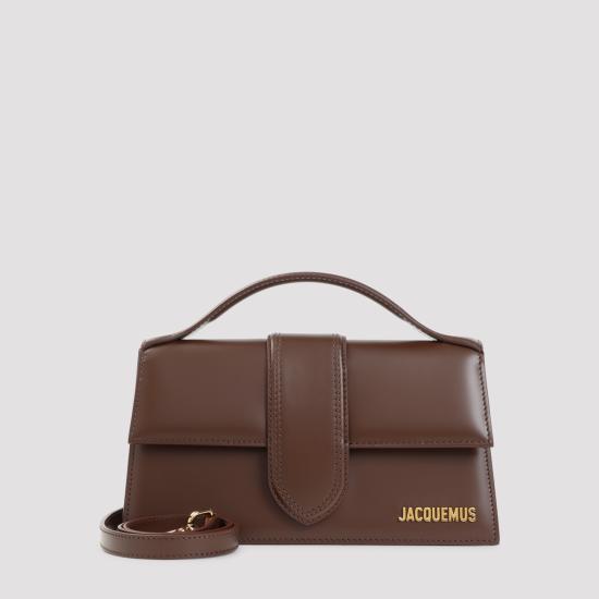 26FW 자크뮈스 라지 밤비노 크로스바디 플랩 백 BAW00007BC01A01 850 BROWN