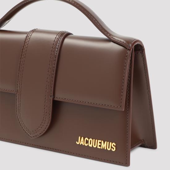 26FW 자크뮈스 라지 밤비노 크로스바디 플랩 백 BAW00007BC01A01 850 BROWN - JACQUEMUS