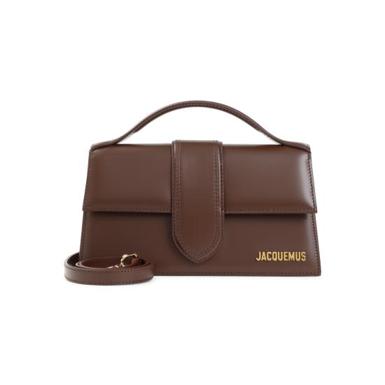 26FW 자크뮈스 라지 밤비노 크로스바디 플랩 백 BAW00007BC01A01 850 BROWN - JACQUEMUS