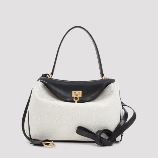 26FW 발렌시아가 로데오 토트백 스몰 789779 2ACNP 9260 NATURAL BLACK
