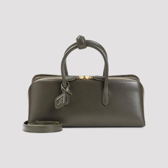26FW 알라이아 카무플라주 델타 백 스몰 백 AA1L1015I255 U21 VERT CAMOUFLAGE - ALAIA