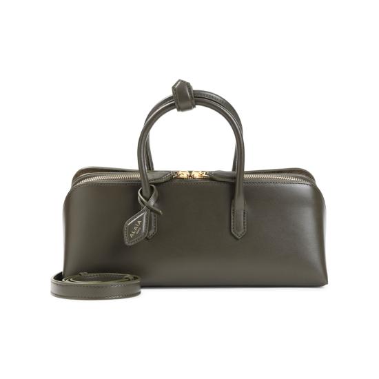26FW 알라이아 카무플라주 델타 백 스몰 백 AA1L1015I255 U21 VERT CAMOUFLAGE - ALAIA