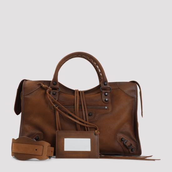 26FW 발렌시아가 르 시티 백 미디엄 865760 2ACM9 2247 CARAMEL