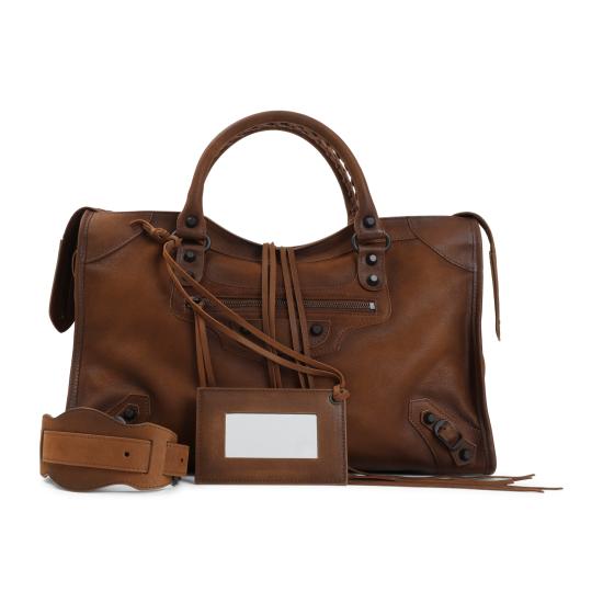 26FW 발렌시아가 르 시티 백 미디엄 865760 2ACM9 2247 CARAMEL - BALENCIAGA