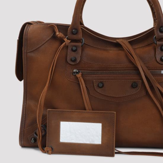 26FW 발렌시아가 르 시티 백 미디엄 865760 2ACM9 2247 CARAMEL - BALENCIAGA