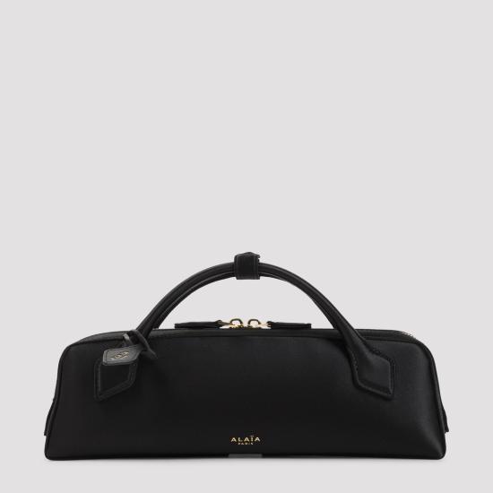 26FW 알라이아 르 테켈 스웨이드 고트스킨 클러치 AA1S06026A024 999 NOIR