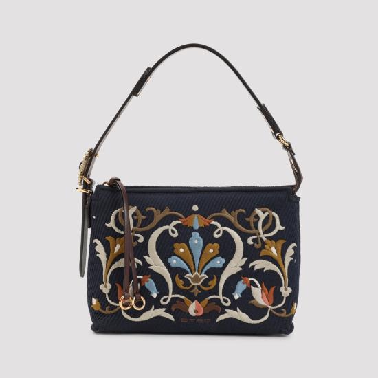 26FW 에트로 숄더백 WP1B0046 AR13G B0310 BLU - ETRO