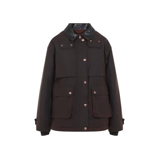 26FW 아크네 스튜디오 자켓 A90737 ADM DARK BROWN - ACNE STUDIOS