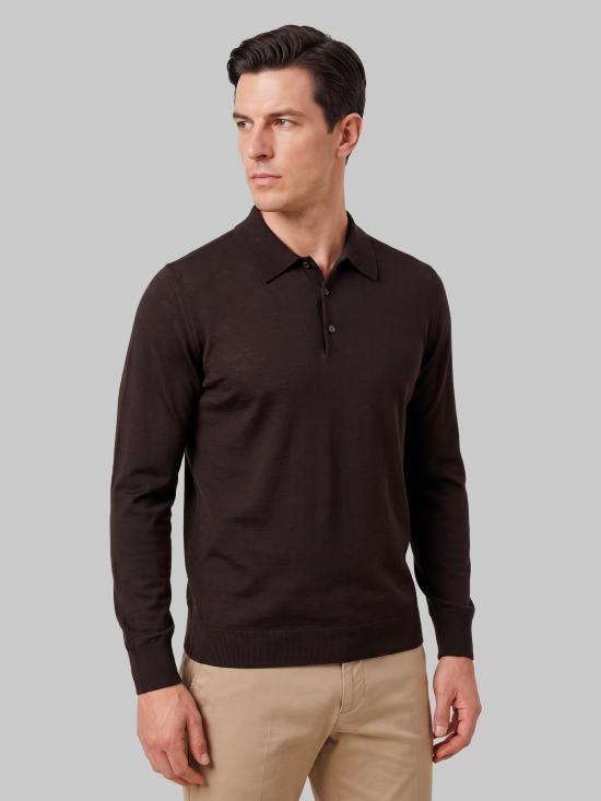 26FW 존스메들리 스웨터 BELPER BROWN - JOHN SMEDLEY