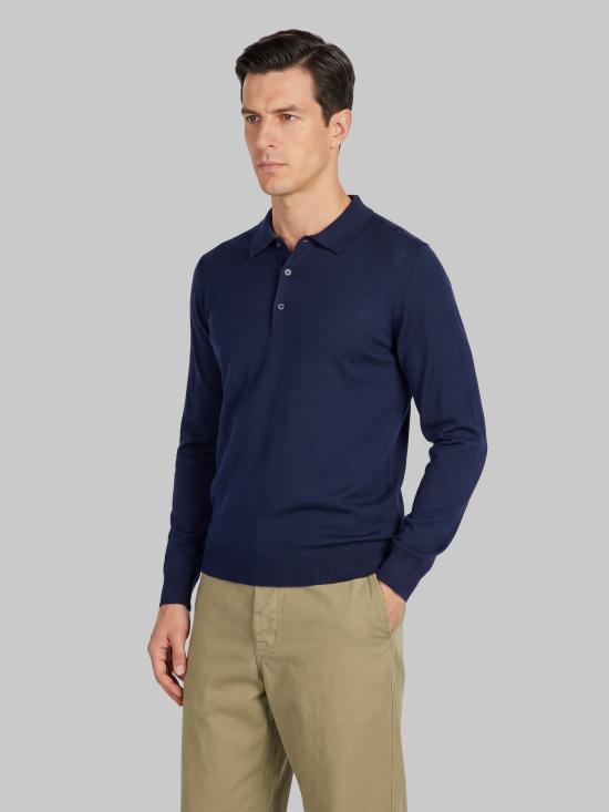 26FW 존스메들리 스웨터 BELPER BLUE - JOHN SMEDLEY