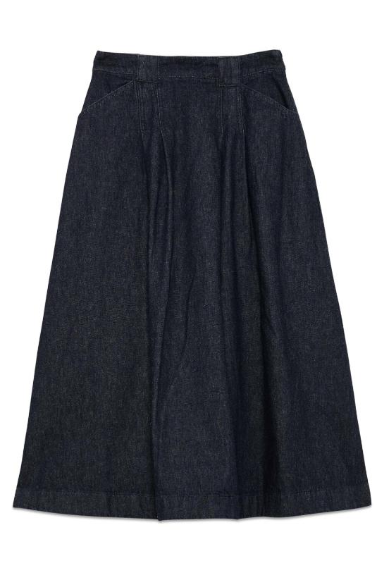 26FW 로이로져스 미디 스커트 RND90270 D402 0021 C0999 RINSE DENIM