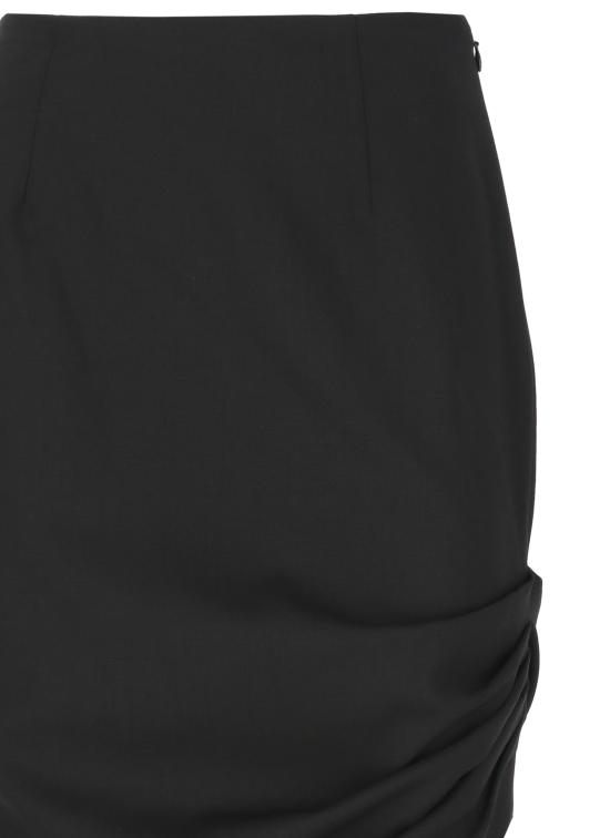 26FW 캐롤리나 헤레라 미디 스커트 F2611N325BWT 001BLACK - CAROLINA HERRERA