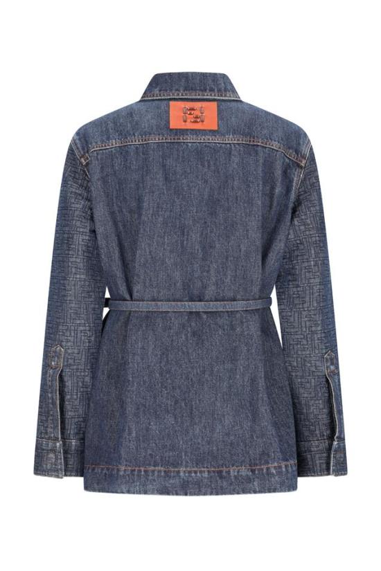 26FW 펜디 데님 고 투 재킷 FLF677AW82 - FENDI