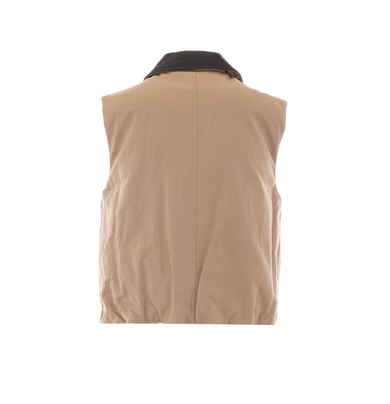 26FW 브루넬로 쿠치넬리 베스트 ML5977142P C631 BEIGE - BRUNELLO CUCINELLI