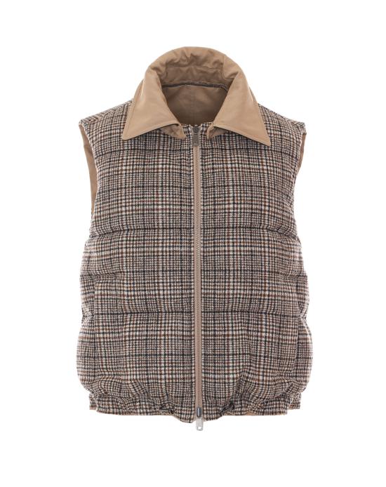 26FW 브루넬로 쿠치넬리 베스트 ML5977142P C631 BEIGE - BRUNELLO CUCINELLI
