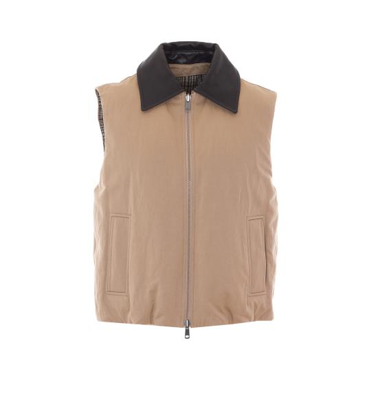 26FW 브루넬로 쿠치넬리 베스트 ML5977142P C631 BEIGE