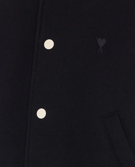 26FW 아미 알렉산드르 마티우시 봄버 자켓 HJK941 WV0078001 BLACK - AMI ALEXANDRE MATIUSSI