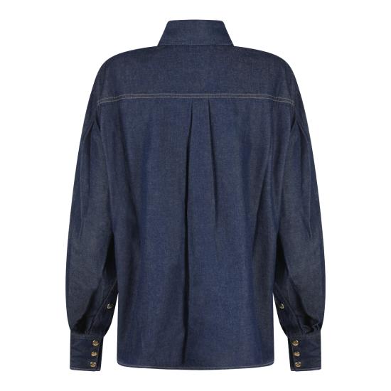 26FW 셀린느 데님 데님 셔츠 RC0AD2N67 GGG3 DARK RINSED - CELINE