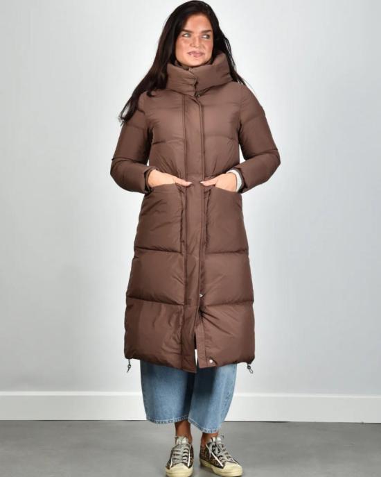  두노 자켓 FULLY APRICA 239 DARK BROWN - DUNO