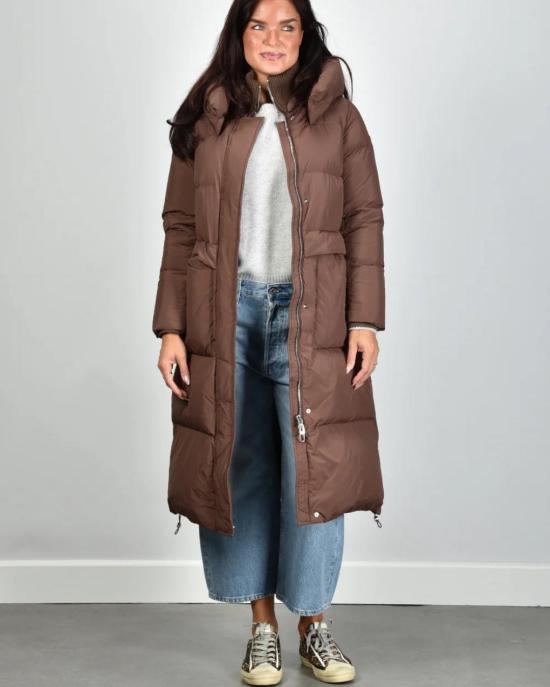  두노 자켓 FULLY APRICA 239 DARK BROWN - DUNO
