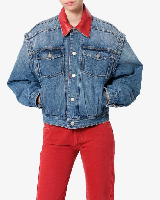  이자벨마랑 자켓 VE0814FA D4H01I30BU BLUE - ISABEL MARANT