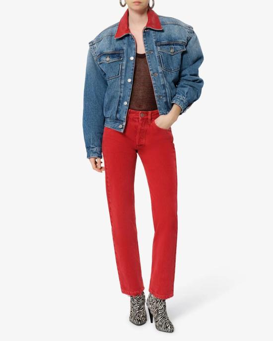  이자벨마랑 자켓 VE0814FA D4H01I30BU BLUE - ISABEL MARANT