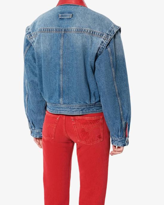  이자벨마랑 자켓 VE0814FA D4H01I30BU BLUE - ISABEL MARANT