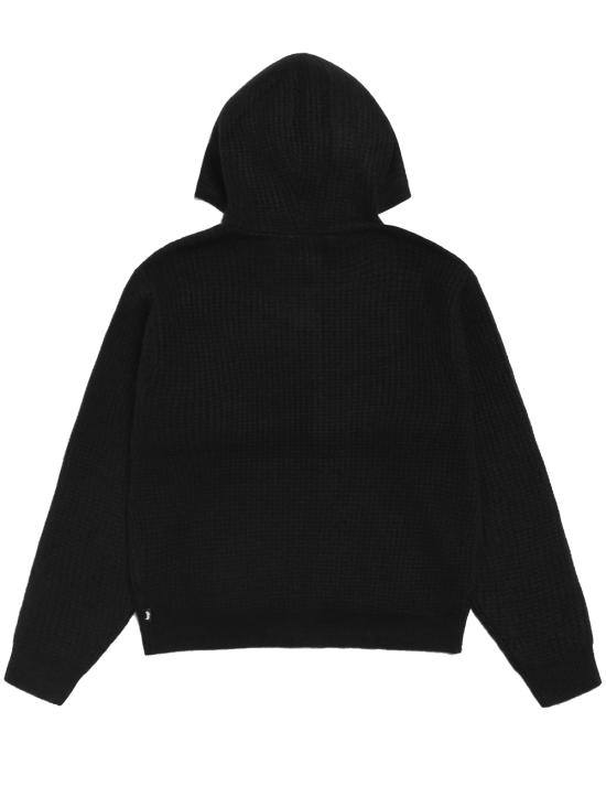 26FW 스투시 후드 티셔츠 117274 0001 BLACK - STUSSY