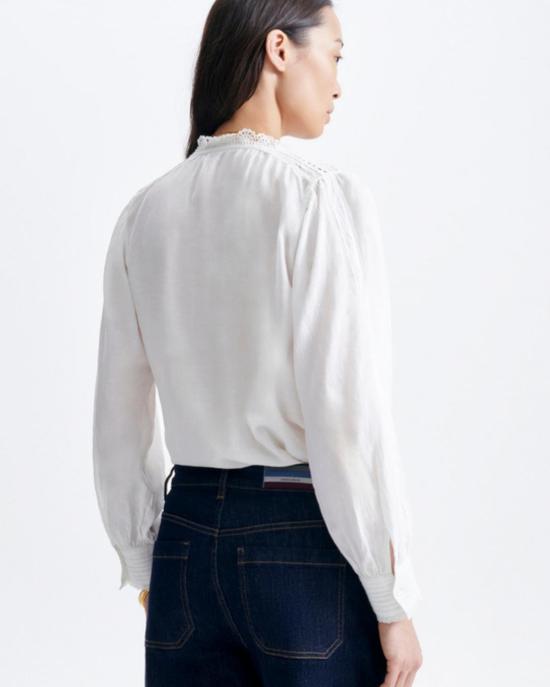  바네사브루노 블라우스 6HVA37V09899 001 WHITE - VANESSA BRUNO