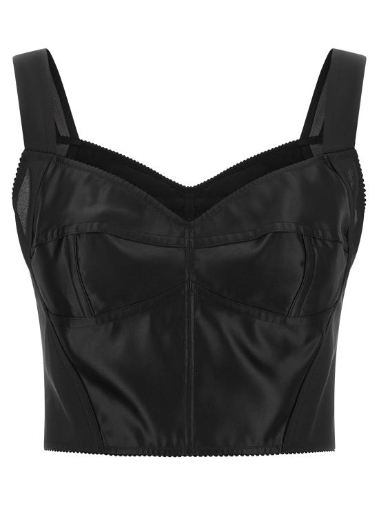 26FW 돌체앤가바나 이브닝 티셔츠 F7W98TGDCRPN0000 Black