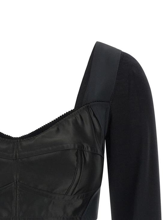 26FW 돌체앤가바나 이브닝 티셔츠 F7CH6TGDEB8N0000 Black - DOLCE & GABBANA