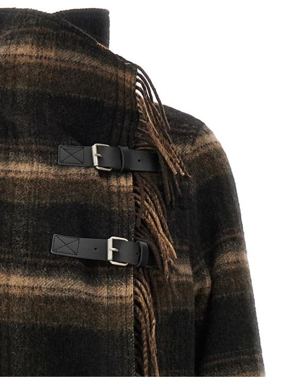26FW 이자벨마랑에뚜왈 트렌치 코트 MA0555FAD3D01EBKKI Brown - ISABEL MARANT ETOILE