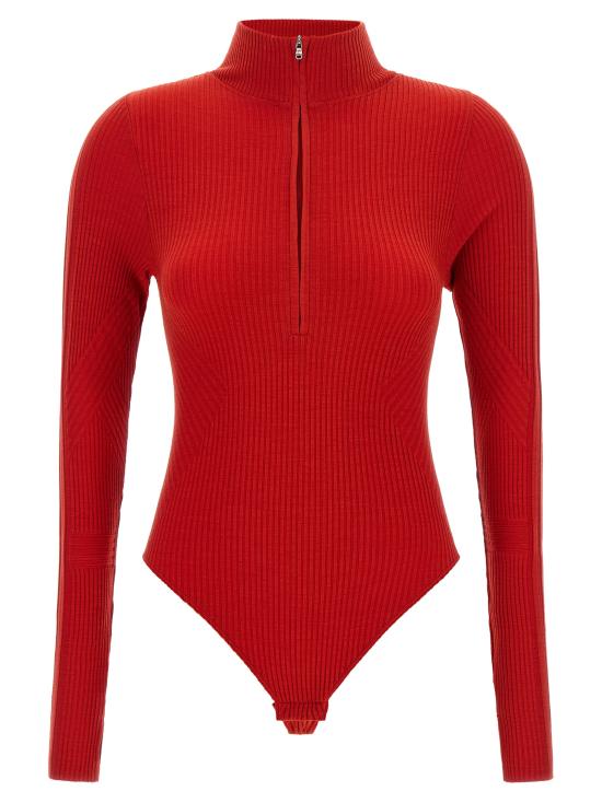 26FW 퍼펙트모멘트 바디수트 티셔츠 W30014801702 Red
