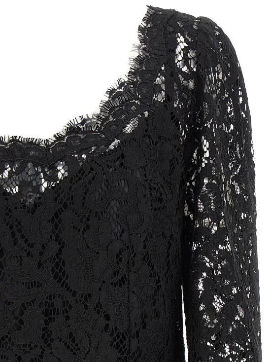 26FW 돌체앤가바나 숏 원피스 F632ITHLM5EN0000 Black - DOLCE & GABBANA