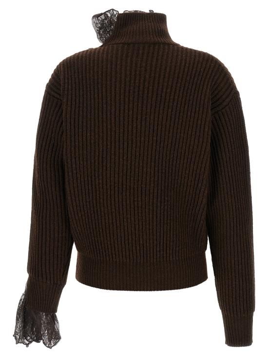 26FW 쥬세페 디 모라비토 터틀넥 07PFKNT4131675930 Brown - GIUSEPPE DI MORABITO