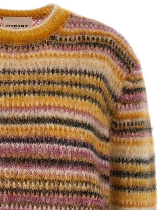 26FW 이자벨마랑에뚜왈 가디건 PU0957FAD3L17E10MD Multicolor - ISABEL MARANT ETOILE