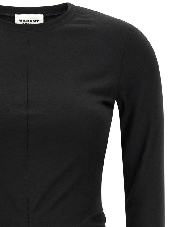 26FW 이자벨마랑에뚜왈 미디 원피스 RO1184FAD3K05E01BK Black - ISABEL MARANT ETOILE