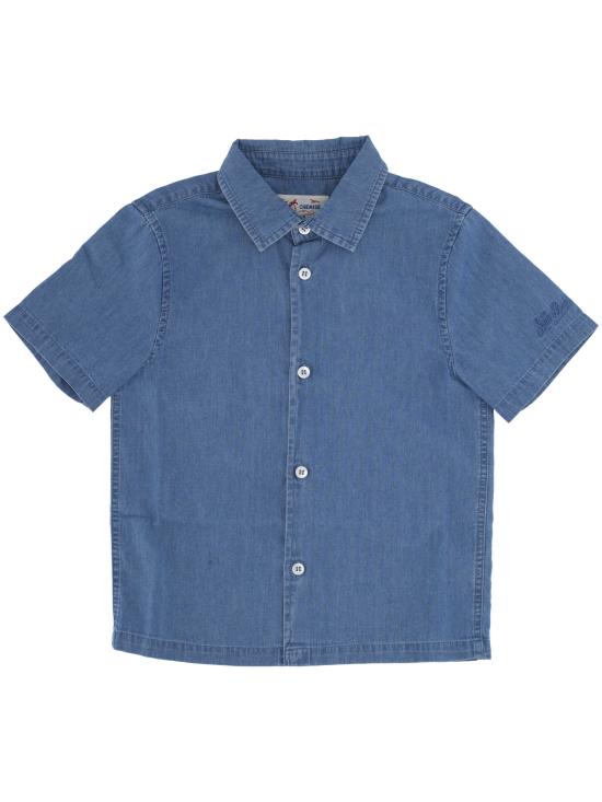 26SS [키즈] 세인트바쓰 셔츠 SIFNOSJR 00862L CHAMBRAY SB CAR DENIM L EMB