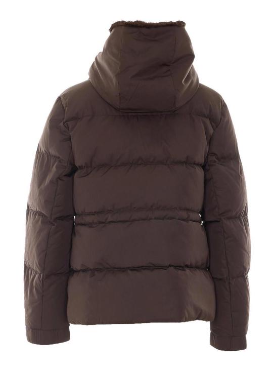 26FW 루 안드레아 패딩 YV26759DBRMOROBROWN - LOU ANDREA