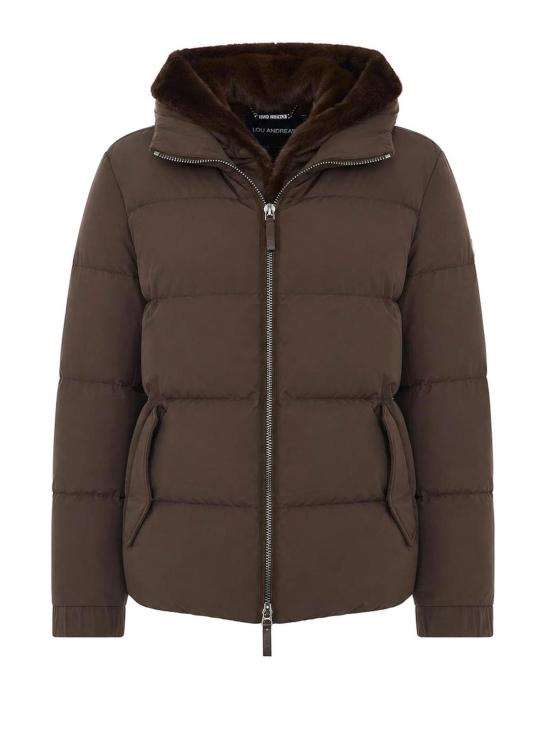 26FW 루 안드레아 패딩 YV26759DBRMOROBROWN
