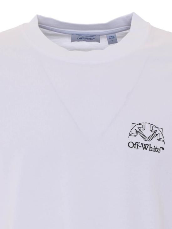 26FW 오프화이트 반팔 티셔츠 OMAA120F26JER01E100 WHITE - OFF WHITE