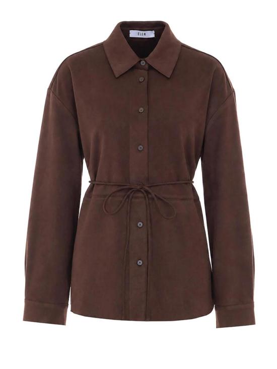 26SS 엘레 셔츠 0133MORO BROWN