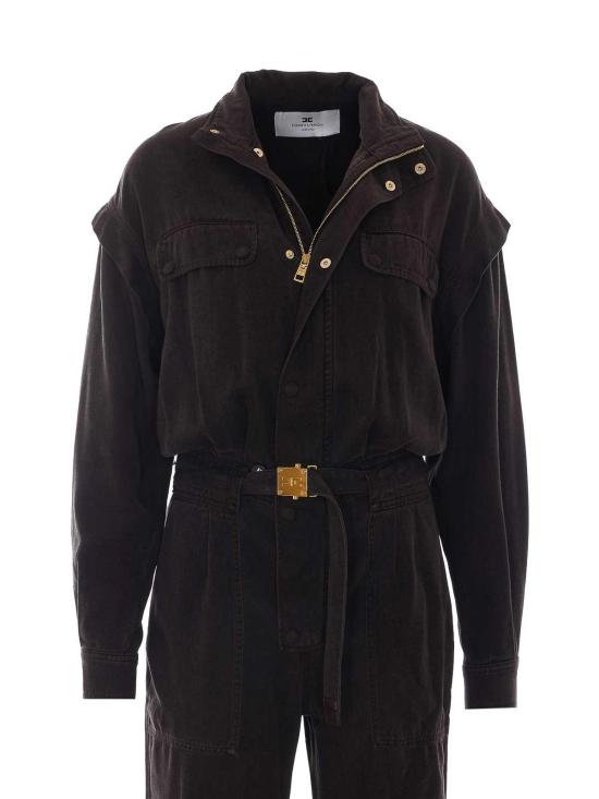 26FW 엘리자베타프랜치 점프수트 TJ02D66E2EV9 BROWN - ELISABETTA FRANCHI
